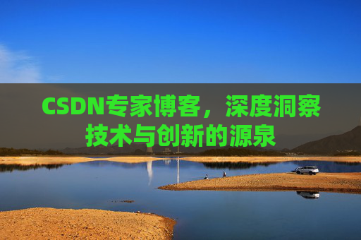CSDN专家博客，深度洞察技术与创新的源泉